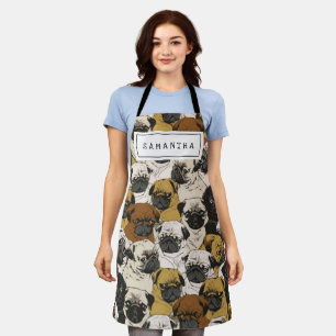 Tablier Cadeau mignon pour chien Amoureux des chiens Maman