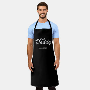 Tablier Cadeau personnalisé drôle de fête des pères Papa c