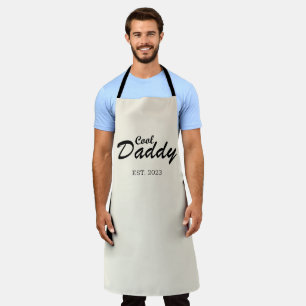 Tablier Cadeau personnalisé élégant pour la fête des pères