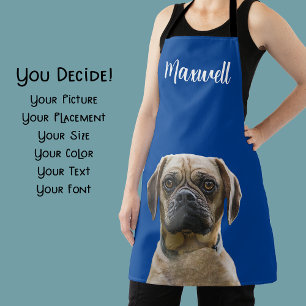 Tablier Cadeau personnalisé papa papa papa papa chien avec