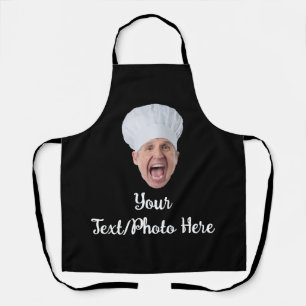 Tablier Cadeau Personnalisé Visage de Chef