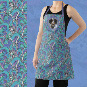 Tablier Cadeau photo pour maman chien grand-mère jolie Aqu