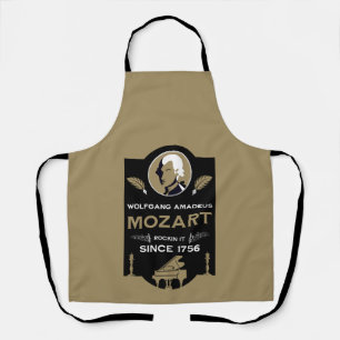 Tablier Cadeau pour amateur de musique de Mozart