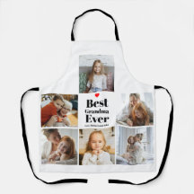 Cadeau pour Grand-mère Coeur 6 Photo Collage