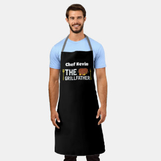 Tablier Cadeau Pour Papa Nom Personnalisé Fête des pères G