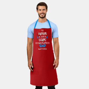 Tablier cadeau Super Héros pour hommes drôle BBQ