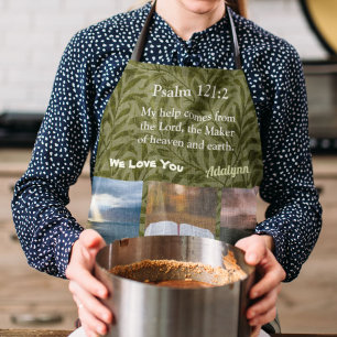 Tablier Cadeaux chrétiens Feuille vintages pour femmes Ver