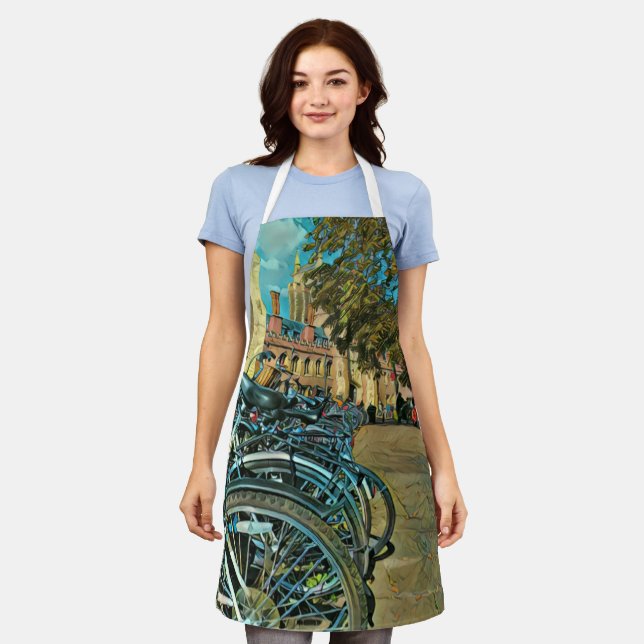 Tablier Cadeaux cyclables vintages (Porté)