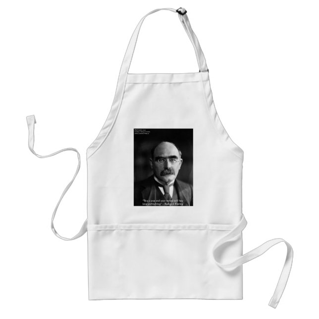 Tablier Cadeaux de citation de Rudyard Kipling "Puppy Love (Devant)
