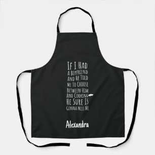 Tablier Cadeaux de cuisine amusants pour adolescentes et f
