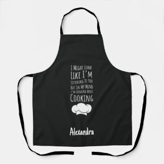 Tablier Cadeaux de cuisine drôles personnalisés Humour Mèr