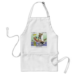 Tablier Cadeaux de dentisterie d'hyène T-shirts Mugs Carte