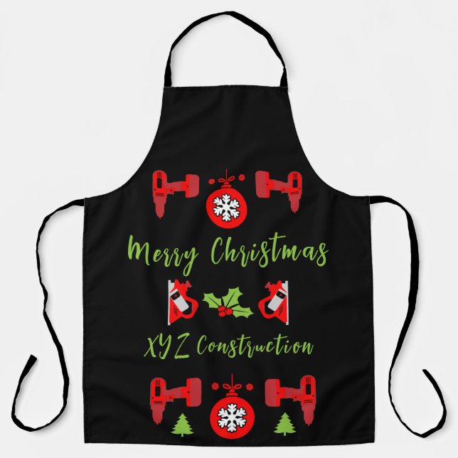 Tablier Cadeaux de Noël pour l'amélioration de la maison (Recto)