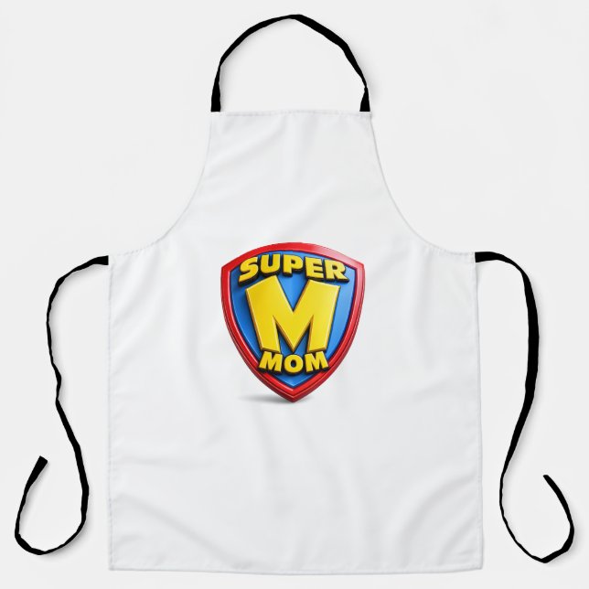 Tablier Cadeaux de Super Maman pour Super Mamans (Recto)