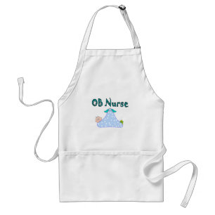 Tablier Cadeaux d'infirmière d'OB, bébé dans la