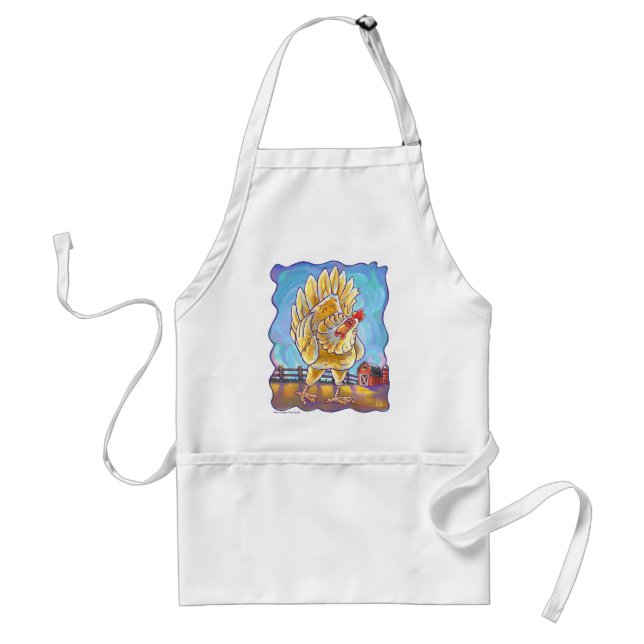 Tablier Cadeaux et accessoires de poulet (Devant)