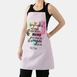 Tablier Cadeaux GRANDAUGHTER personnalisés Citations mig