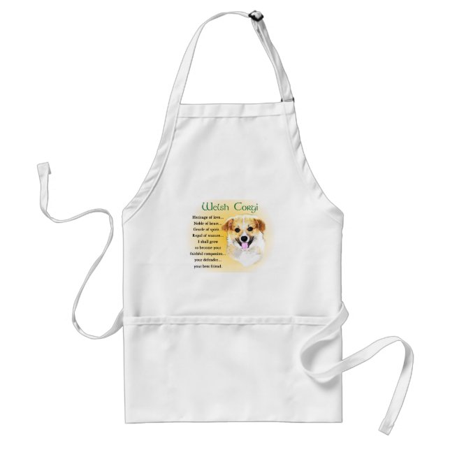 Tablier Cadeaux Pembroke Welsh Corgi (Devant)
