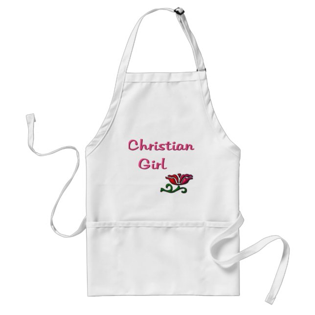 Tablier Cadeaux pour fille chrétienne (Devant)