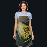 Tablier Cadeaux pour guitariste<br><div class="desc">Cette oeuvre de guitare vintage est adaptée aux joueurs de guitare qui aiment jouer de la guitare. elle peut être offerte en cadeau à un petit ami, une petite amie, ou un papa pour un anniversaire, une fête des pères ou une Saint-Valentin. Le design rétro propose des cadeaux vintages cool...</div>
