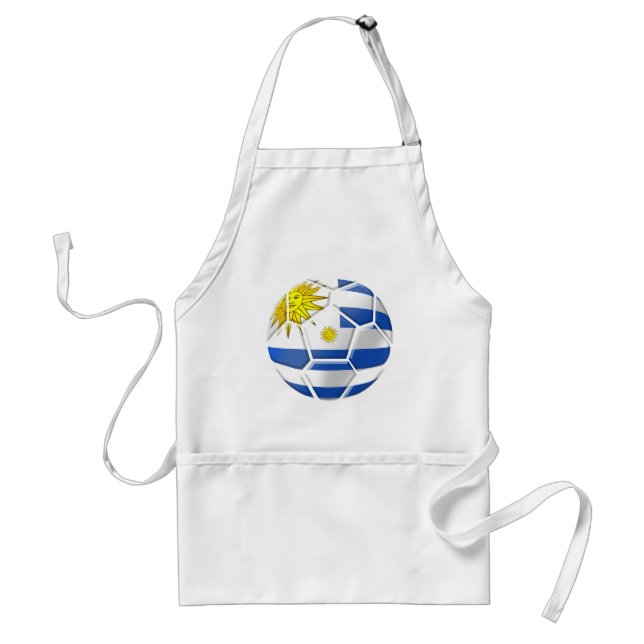Tablier Cadeaux uruguayens de fans de foot de Celeste de (Devant)