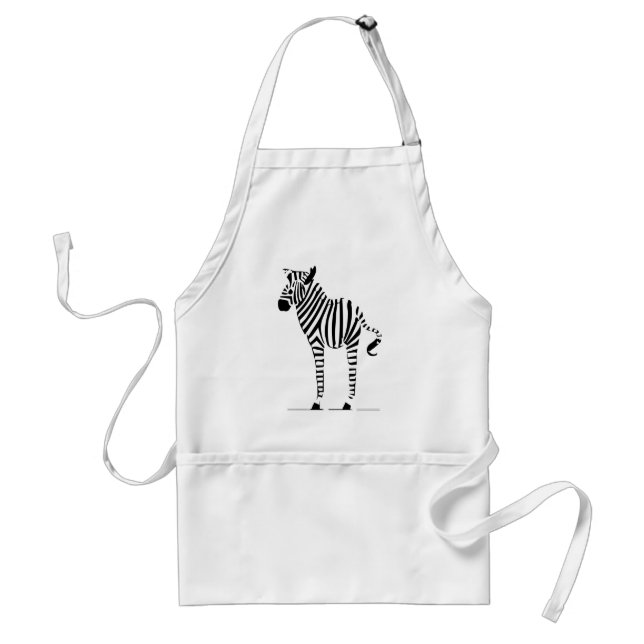 Tablier Cadeaux Zebra Lovers (Devant)