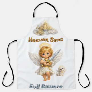 Tablier Cael et Halo Heaven Sent Evil Beware
