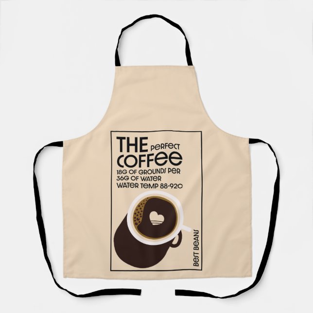 Tablier Café Barista (Recto)