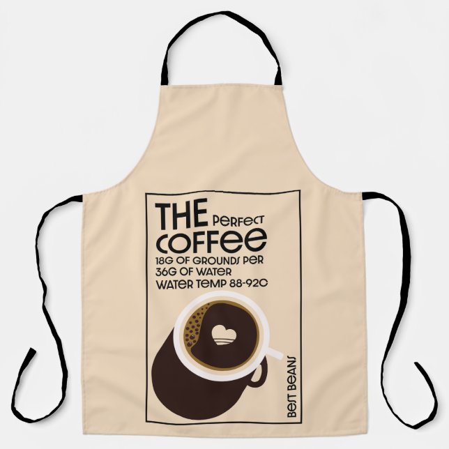 Tablier Café Barista (Recto)