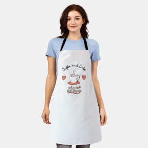 Tablier Café et gâteau