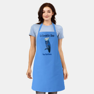 Tablier Café La Chouette Bleue