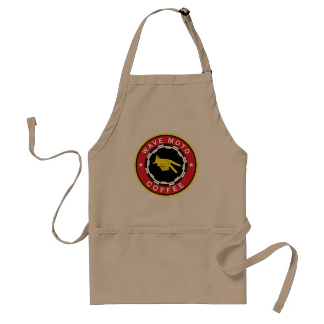 Tablier Café Wave Moto - Garage Apron (Devant)