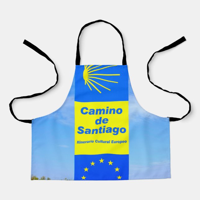 Tablier Camino de Santiago (Recto)