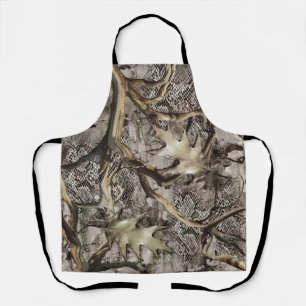 Tablier Camo Feuilles Sèches pour Chasseurs