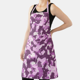Tablier Camo rose rose
