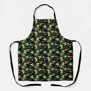 Tablier Camo Vert