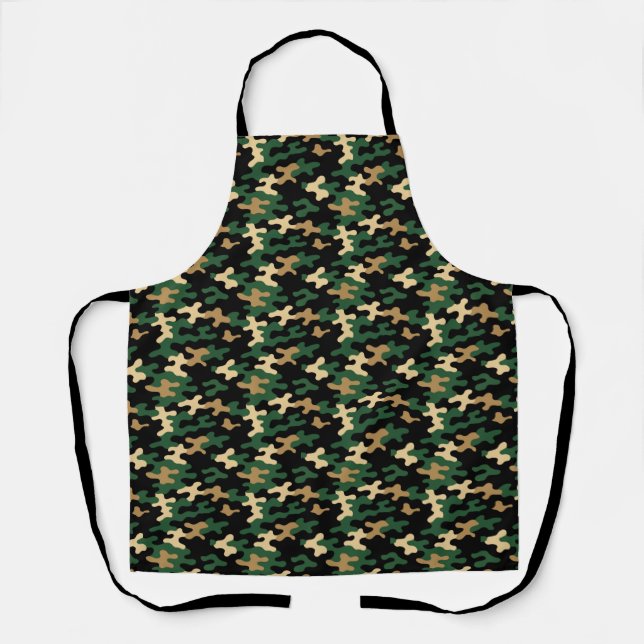 Tablier Camo Vert (Recto)