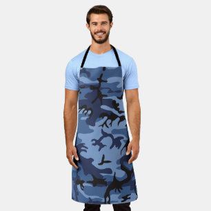 Tablier Camouflage bleu marine, Militaire, Armée