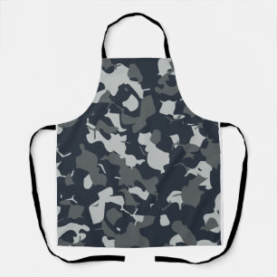 Tablier Camouflage militaire américain Camo gris Motif san