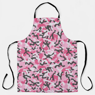 Tablier Camouflage rose Fille Pour Son Motif