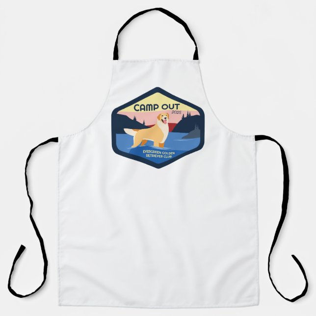 Tablier Camp Out 2025 Golden Apron (Recto)