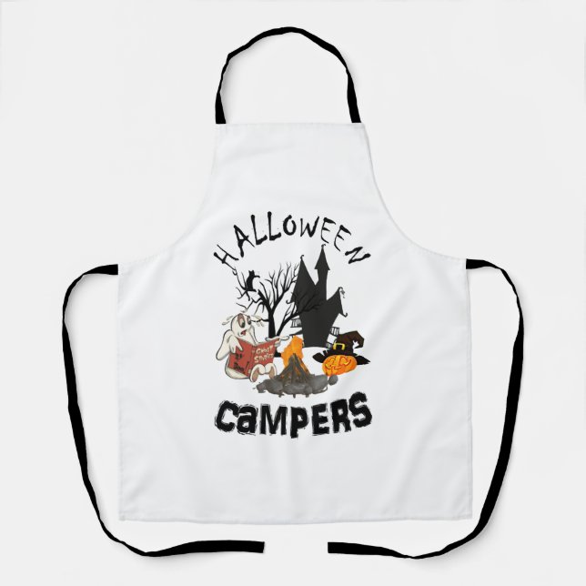 Tablier Campeurs Halloween 2 (Recto)