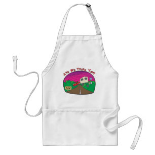 Tablier Camping amusant