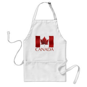 Tablier Canada Souvenir Apron Canada Maple Leaf Souvenir