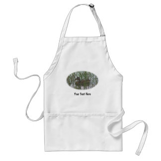 Tablier Canard Brown Sauvage Dans L'Eau Animal Apron