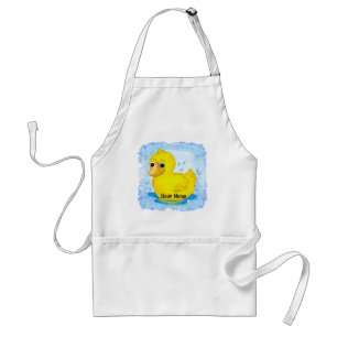 Tablier Canard en caoutchouc de bain