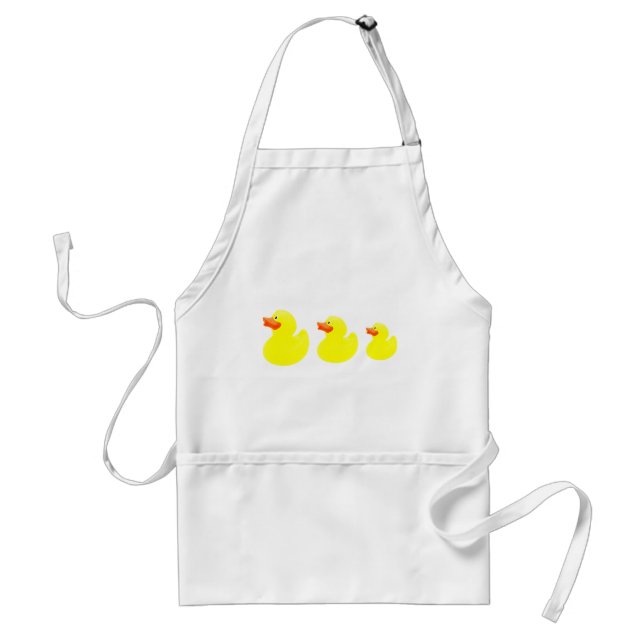 Tablier canards jaunes (Devant)