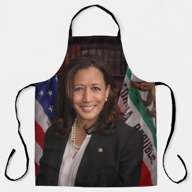 Tablier Candidat Kamala Harris à la présidence US 2024 (Recto)