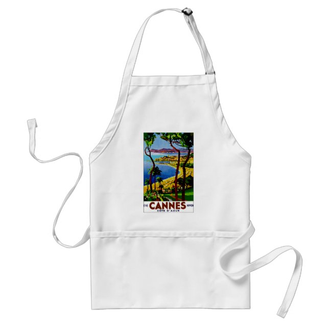 Tablier Cannes ~ Côte d'Azur (Devant)