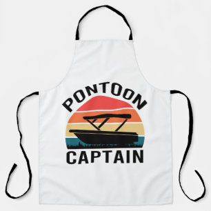 Tablier Capitaine de ponton Vintage drôle Amoureux